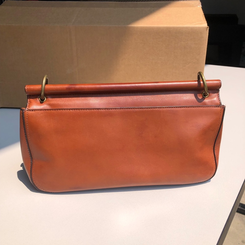 Legacy City Willis Coach British Tan Turnlock Shoulder Bag #22062 with hangtag - Picture 2 of 11
